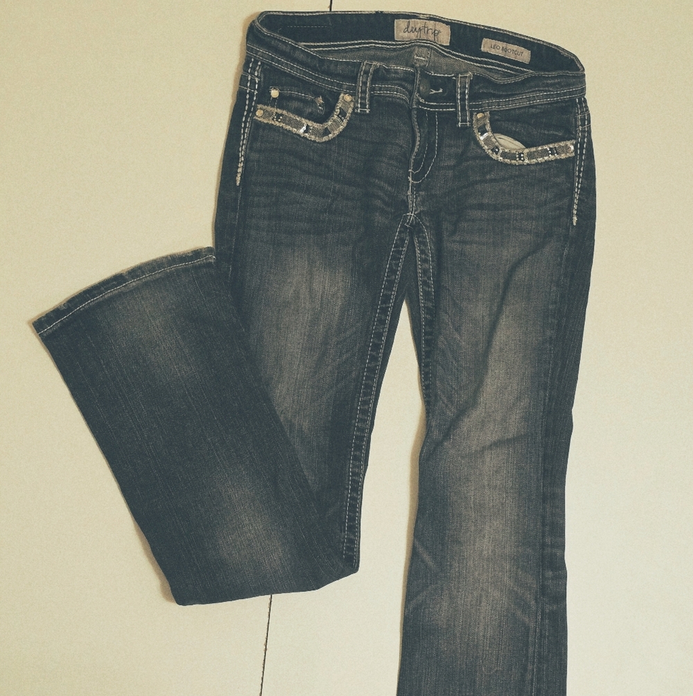 Women's Classic Blue Jeans - Green